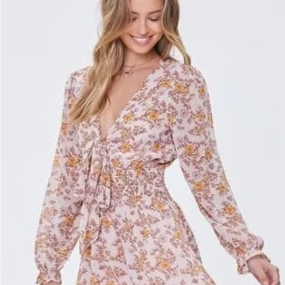 Floral Pink Dress